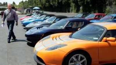 The all-electric sports car, the Tesla, could soon be on the streets of Abu Dhabi.