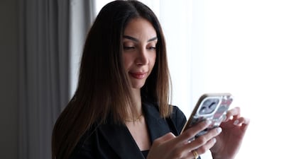 Natalie Malhas's Neighbr platform recorded more than 1,000 visits in the first two months. Chris Whiteoak / The National