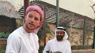 CENTRAL MIDFIELD: Barcelona's Ivan Rakitic - a recent visitor to the farm - slots into the engine room of the team.