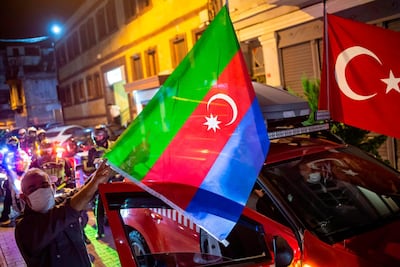 Turkey is supporting Azerbaijan in its conflict with Armenia. AFP