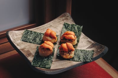 Fisherman's Lunch at Umi Kei. Photo: Jumeirah