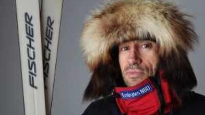 Polar explorer Adrian Hayes is still laughing after yet another challenging week for the team.