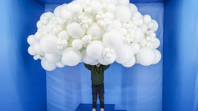 The Pop Air, Art is Inflatable exhibition gets under way at the Balloon Museum in Berlin. EPA