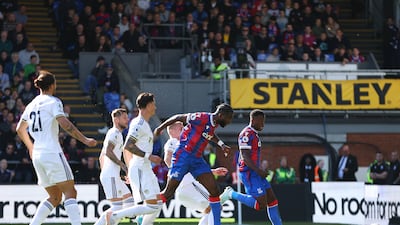 Odsonne Edouard scores for Crystal Palace. Getty