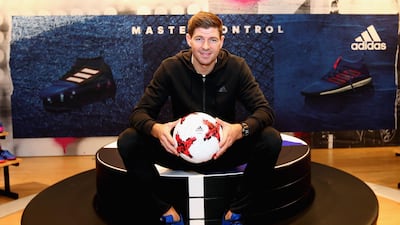 Steven Gerrard, pictured in Dubai during a recent visit with Adidas, has been named the new manager of Glasgow Rangers. Francois Nel / Getty Images