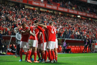 Benfica's Estadio da Luz can hold up to 64,000 supporters. AFP