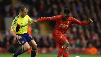 Daniel Sturridge scored Liverpool's second goal on Wednesday. Alex Livesey / Getty Images / March 26, 2014