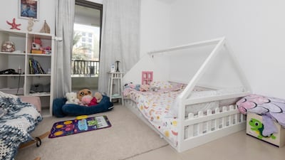 The kids' bedroom