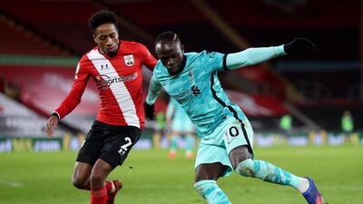 Kyle Walker-Peters - 7. The 23-year-old was involved in a number of last-ditch clearances and held his own in the battle with Mane. He was a touch fortunate not to concede a penalty after tangling with the Senegalese. Reuters