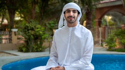 Helal Almheiri studies at the University of Bath in the UK. Victor Besa / The National.