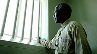 Nelson Mandela spent 18 years on Robben Island.