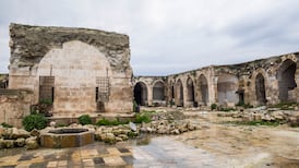 Maarat Al Numan Museum in Idlib, one of several Syrian cultural venues being restored or returned to use after years of war damage and closure. Getty Images