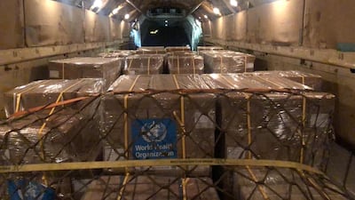 The UAE has sent crucial medical supplies to Somalia. Courtesy - Crown Prince Court