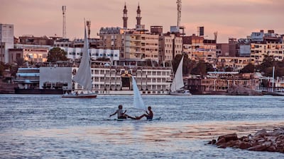 Civilisations rose on the banks of the Nile. AFP