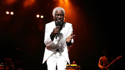 The soul singer Billy Ocean will perform in Dubai on October 28. Burak Cingi / Redferns via Getty Images