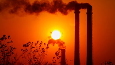 An oil refinery in Nanjing, Jiangsu province, China. Reuters