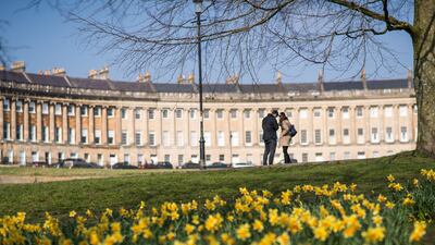 The Royal Crescent in Bath. Photo: Visit Bath