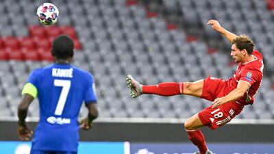 Leon Goretzka – 7. Plays his role as Thiago’s support act to perfection. Always looked in control and kept Bayern ticking. AFP