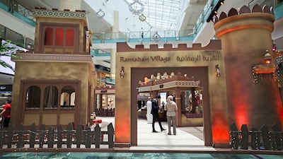 Shopping malls in the UAE are extending malls hours throughout Ramadan. Mona Al Marzooqi / The National