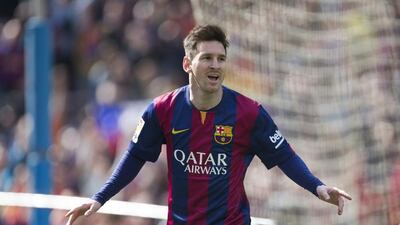 Forward: Lionel Messi (Barcelona). Alejandro Garcia / EPA