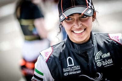 Amna Al Qubaisi is on track to make racing history