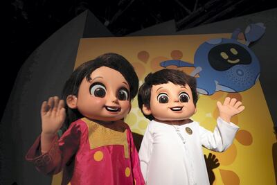 The official unveiling of the Expo 2020 Mascots on September 26, 2019. Chris Whiteoak / The National