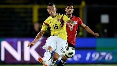 3 Colombia || The look: This is how you pull off a yellow shade. Colombia has improved on their 2014 World Cup kit by toning down to a lemon shade. The red and navy pattern under the arm-pit is a nice touch. It's a winner. || Would I wear it? Yes || Marco Bertorello / AFP Photo