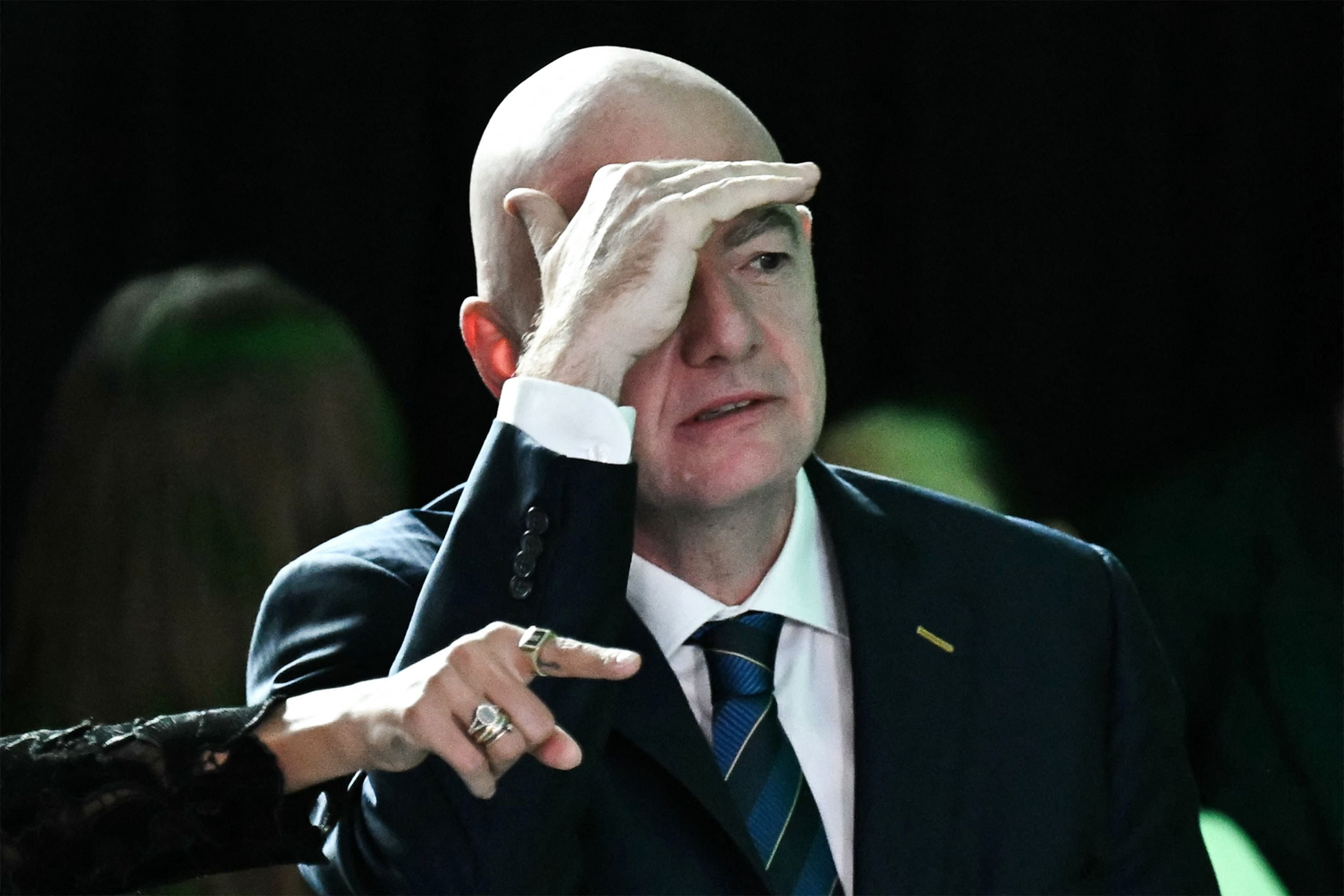 Image linked from the original feed: Uefa doubles down on Fifa boycott threat: Infantino apology 'changes nothing'