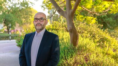 Basel Shouly, who lost about 73kg since changing his lifestyle, says gradual changes are more sustainable for the long term. Victor Besa for The National.