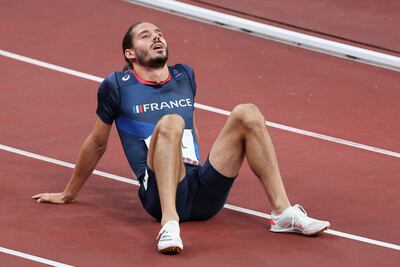 France's Gabriel Tual during the Tokyo Olympics. AFP