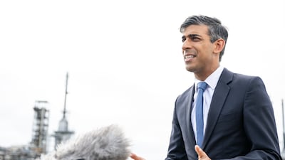 Rishi Sunak is expected to announce a backtrack on Britain's green commitments despite a backlash within his own party. Getty
