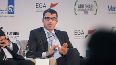 Obaid Amrane, Member of the Board, Moroccan Agency for Solar Energy (MASEN) says the North African country is looking to deploy 1.5 Gigawatts of solar and wind capacities to meet its goal of powering 42 per cent of its energy mix from non-fossil resources by 2020. Mona Al Marzooqi/ The National