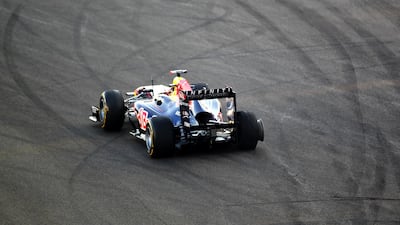 6th. 2011. Vettel's hopes of a third successive Abu Dhabi win lasted three corners before a puncture wrecked his race. Hamilton won the race in his McLaren ahead of Alonso. Excitement level 3/5. AFP Photo