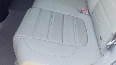 It also has eight-way power-adjustable leather seats. Gautam Sharma for The National