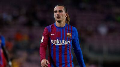 Antoine Griezmann during the match between Barcelona and Real Sociedad. Getty