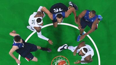 France v USA on August 14. (AFP)