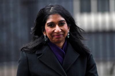 Britain's Attorney General Suella Braverman. Getty Images