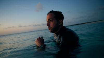Sheikh Fahim bin Sultan Al Qasimi explores the Shungimbili Island Marine Reserve run by Jumeirah Thanda Island. Photo: Sheikh Fahim
