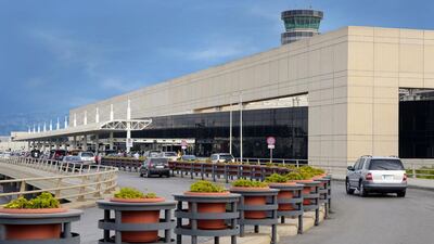 Beirut airport will operate at a reduced capacity, with a cap of 2000 travellers per day. AFP
