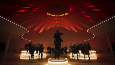 The Firdaus Orchestra is mentored by Bollywood legend A R Rahman. Photo: Expo City Dubai