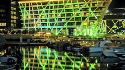 The new Abu Dhabi Edition hotel also took part. WAM