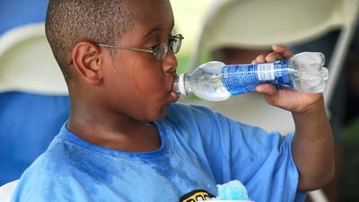 The school year begins near the height of the Gulf summer. Alamy Photo
