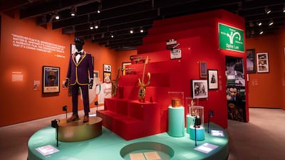 The Spike Lee room inside the museum. AFP