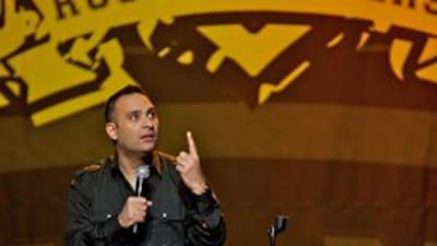 The Indo-Canadian comedian Russell Peters, described as "the superstar of Indian comedy", performed to a sell-out crowd in Mumbai last year.
