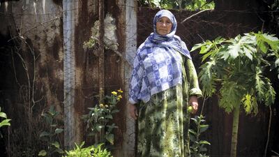 Huda, Gaza: "The area was hit by phosphorus and this is the first year since the war two years ago that the trees and plants have started to produce. We couldn’t care for the plants properly and we lost a lot of them. Even the livestock starved to death. There was no water, and animal food is expensive, you know. I feed the three generations of my family with fresh produce, and I can also preserve and pickle the surplus as well as making olive oil." Photo: Lalage Snow