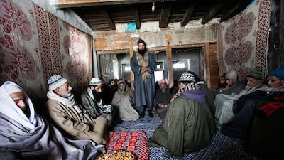 Gujjars solemnise the marriage ceremony.