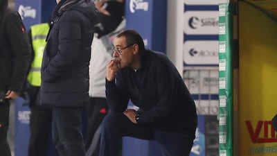 Maurizio Sarri took over as Juventus manager last June. EPA