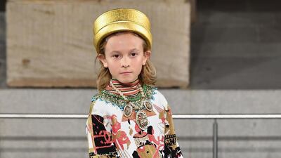 A look from the show. AFP