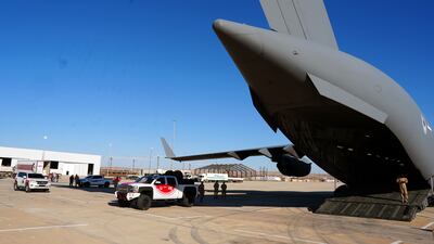 Five Emirati planes arrived in Benghazi carrying three rescue teams, urgent relief and medical aid, as part of UAE efforts to provide relief to the Libyan people. Wam