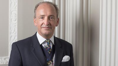 Charles Bowman, the City of London’s new Lord Mayor, will visit the UAE and Saudi Arabia next week to promote a stronger economic relationship with the Gulf. (Picture courtesy of the City of London Corporation)